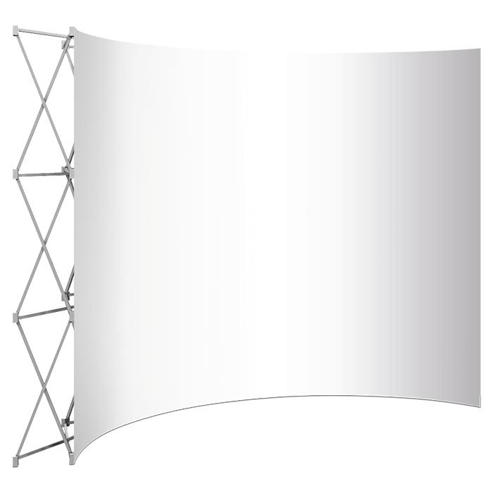 Banner Walls Curved - Frame only & Bag 2.25m x 2.25m